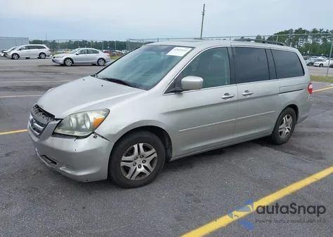 2007 Honda Odyssey Ex-L from USA, damaged, VIN 5FNRL38647B426620